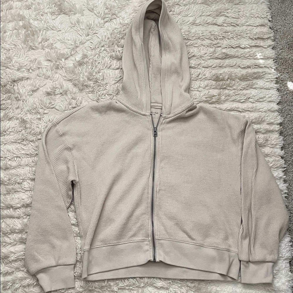 Abercrombie Waffle Full-zip Hoodie